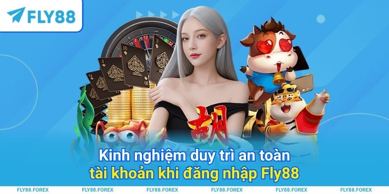 Kinh nghiệm duy trì an toàn tài khoản khi đăng nhập Fly88